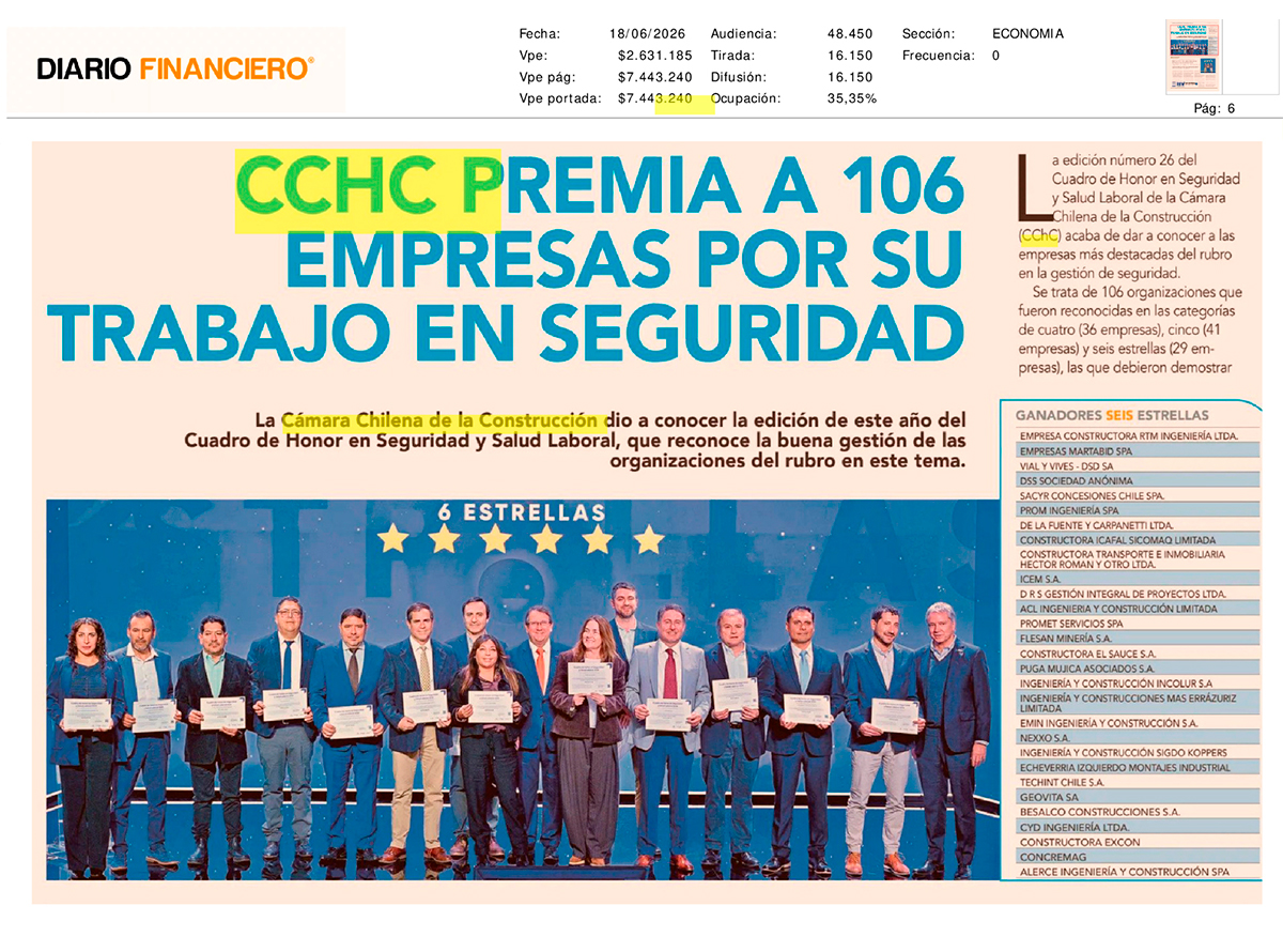 Empresas Martabid volvió a resaltar al recibir nuevamente la máxima distinción: 6 estrellas - Imagen 1